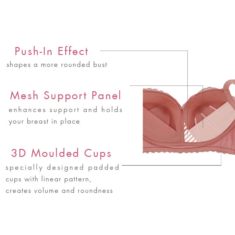 Catcher Wireless Shaping Bra 21A1